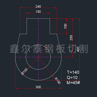 鋼板按圖數(shù)控切割