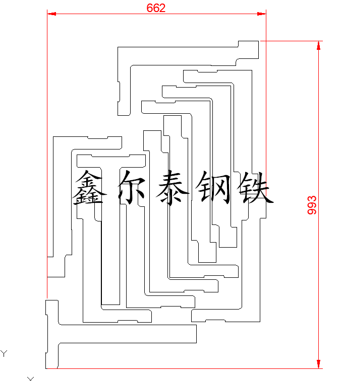 40cr鋼板切割異形件